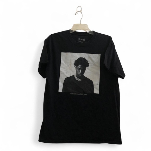 NBA Young Boy Never Broke Again Graphic Tee Tshirt Streetwear Grunge Hip-Hop Rap - Picture 1 of 6